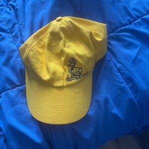 Yellow Baseball Cap with duck Logo